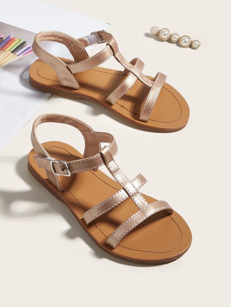 Sandales Cuir Enfant